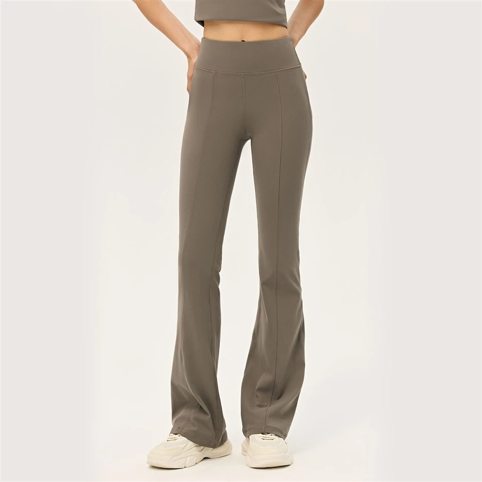 High-Stretch Double 6 Lycra Slight-Flare Pants high quality